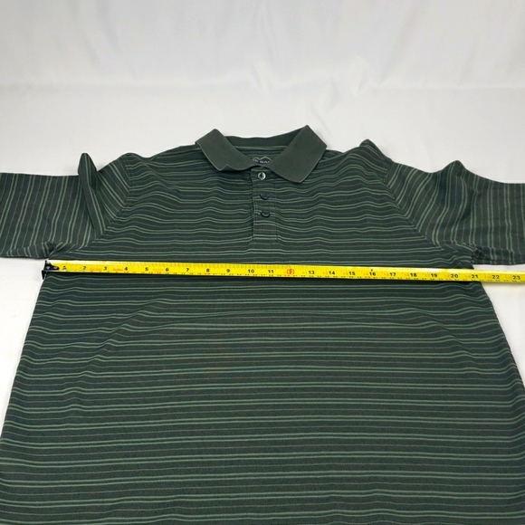 3/$25 Eddie Bauer Mens Polo Golf Shirt Green Large - Picture 11 of 11